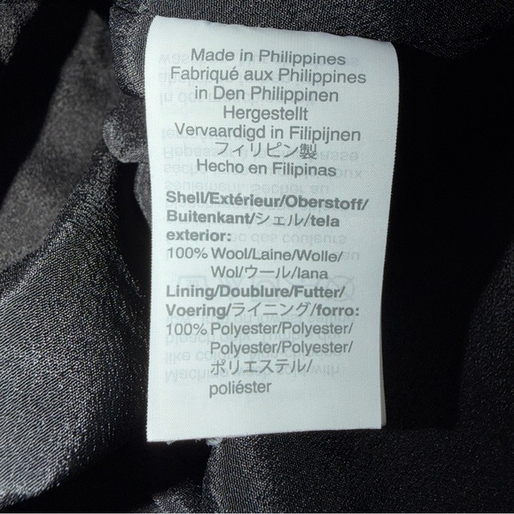 J. Crew Black Cowl Neck Sheath Dress Size 4P - Picture 9 of 9